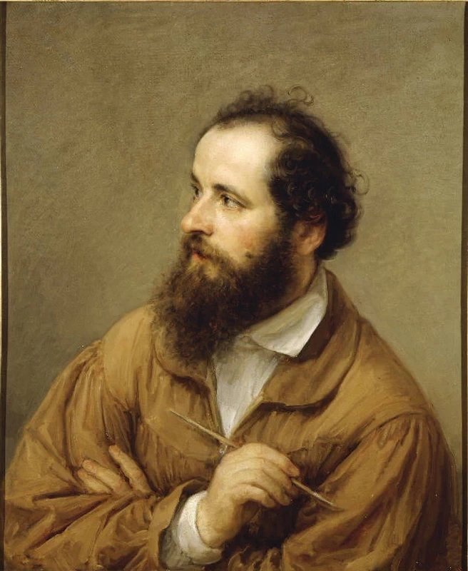 Giovanni Carnovali - 103, Ritratto di Giacomo Trécourt, Accademia Carrara, Bergamo